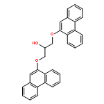 2-Propanol, 1,3-bis(9-phenanthrenyloxy)-