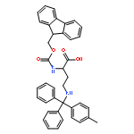 (S)-2-((((9H-Fluoren-9-yl)methoxy)carbonyl)amino)-4-((diphenyl(p-tolyl)methyl)amino)butanoic acid