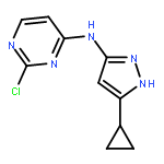 4-PYRIMIDINAMINE, 2-CHLORO-N-(5-CYCLOPROPYL-1H-PYRAZOL-3-YL)-