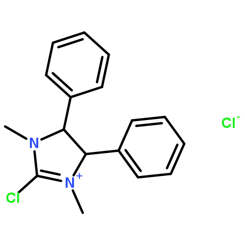 1H-Imidazolium,2-chloro-4,5-dihydro-1,3-dimethyl-4,5-diphenyl-, chloride (1:1), (4R,5R)-