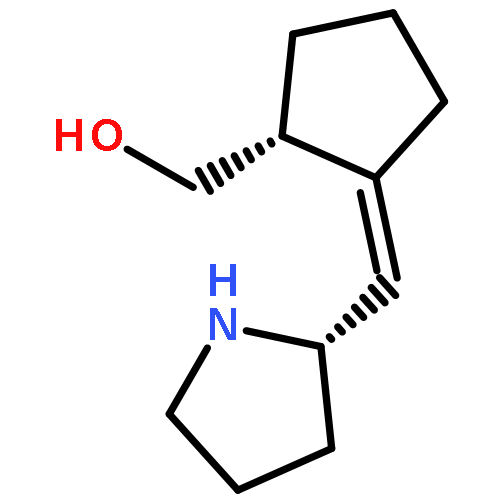 CYCLOPENTANEMETHANOL, 2-[(2S)-2-PYRROLIDINYLMETHYLENE]-, (1R,2E)-