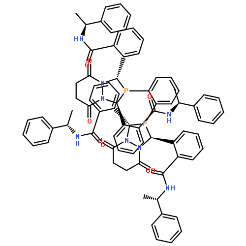 Benzamide,2,2',2'',2'''-[1,2-phenylenebis[(1S,3S)-tetrahydro-5,8-dioxo-1H-[1,2,4]diazaphospholo[1,2-a]pyridazine-2,1,3(3H)-triyl]]tetrakis[N-[(1S)-1-phenylethyl]-