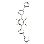 2,2'-Bithiophene, 5,5''-(2,3,5,6-tetrafluoro-1,4-phenylene)bis-