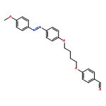 BENZALDEHYDE, 4-[4-[4-[(4-METHOXYPHENYL)AZO]PHENOXY]BUTOXY]-