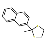 1,3-Dithiolane, 2-methyl-2-(2-naphthalenyl)-