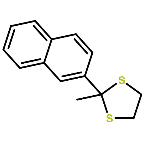 1,3-Dithiolane, 2-methyl-2-(2-naphthalenyl)-