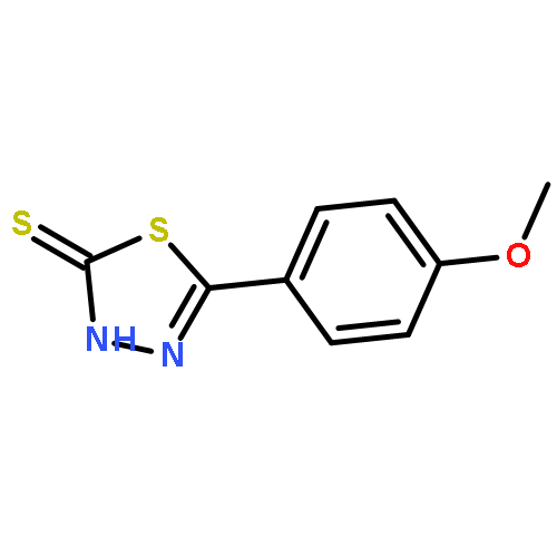 1,3,4-THIADIAZOLE-2(3H)-THIONE, 5-(4-METHOXYPHENYL)-