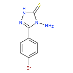 4-amino-5-(4-bromophenyl)-4H-1,2,4-triazole-3-thiol