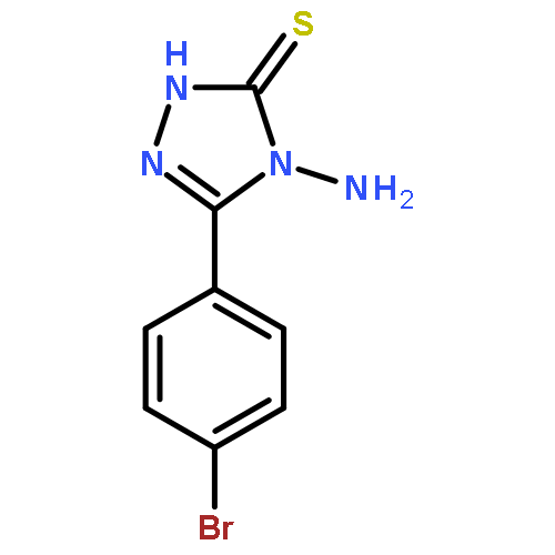 4-amino-5-(4-bromophenyl)-4H-1,2,4-triazole-3-thiol