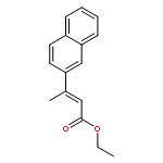 2-Butenoic acid, 3-(2-naphthalenyl)-, ethyl ester