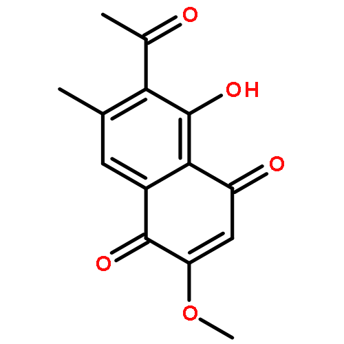 6-acetyl-5-hydroxy-2-methoxy-7-methylnaphthalene-1,4-dione