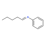 Benzenamine, N-pentylidene-