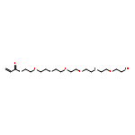 2-Propenoic acid,20-hydroxy-3,6,9,12,15,18-hexaoxaeicos-1-yl ester