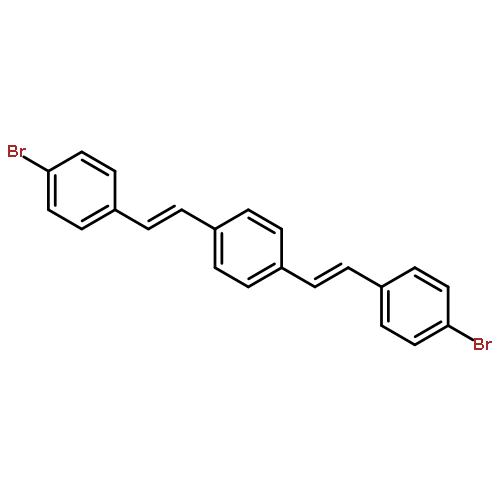 Benzene, 1,4-bis[2-(4-bromophenyl)ethenyl]-