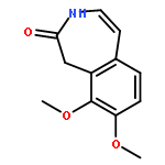 2H-3-Benzazepin-2-one, 1,3-dihydro-8,9-dimethoxy-