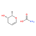 2H-Pyran-3-ol, 3,4-dihydro-2-methyl-, carbamate, (2S,3S)-