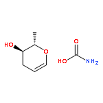 2H-Pyran-3-ol, 3,4-dihydro-2-methyl-, carbamate, (2S,3R)-