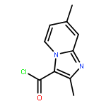 Imidazo[1,2-a]pyridine-3-carbonyl chloride, 2,7-dimethyl-