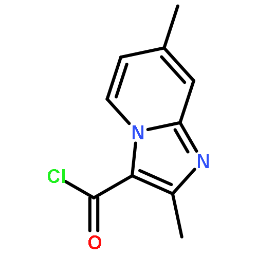 Imidazo[1,2-a]pyridine-3-carbonyl chloride, 2,7-dimethyl-