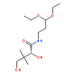 Butanamide, N-(3,3-diethoxypropyl)-2,4-dihydroxy-3,3-dimethyl-, (2R)-