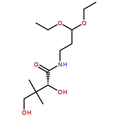 Butanamide, N-(3,3-diethoxypropyl)-2,4-dihydroxy-3,3-dimethyl-, (2R)-