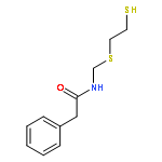 BENZENEACETAMIDE, N-[[(2-MERCAPTOETHYL)THIO]METHYL]-