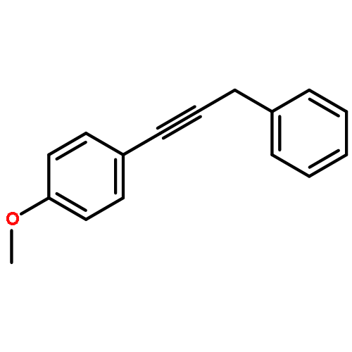 Benzene, 1-methoxy-4-(3-phenyl-1-propynyl)-