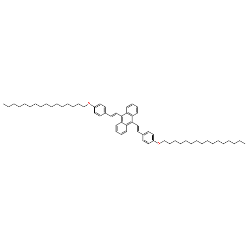 ANTHRACENE, 9,10-BIS[(1E)-2-[4-(HEXADECYLOXY)PHENYL]ETHENYL]-