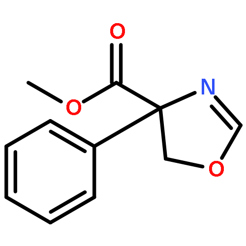 4-Oxazolecarboxylic acid, 4,5-dihydro-4-phenyl-, methyl ester