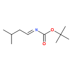 Carbamic acid, (3-methylbutylidene)-, 1,1-dimethylethyl ester