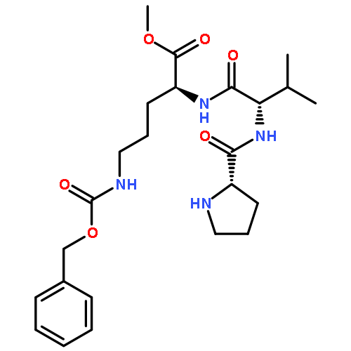 L-Ornithine, L-prolyl-L-valyl-N5-[(phenylmethoxy)carbonyl]-, methyl ester