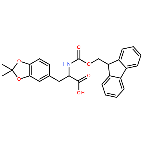 (S)-2-((((9H-Fluoren-9-yl)methoxy)carbonyl)amino)-3-(2,2-dimethylbenzo[d][1,3]dioxol-5-yl)propanoic acid