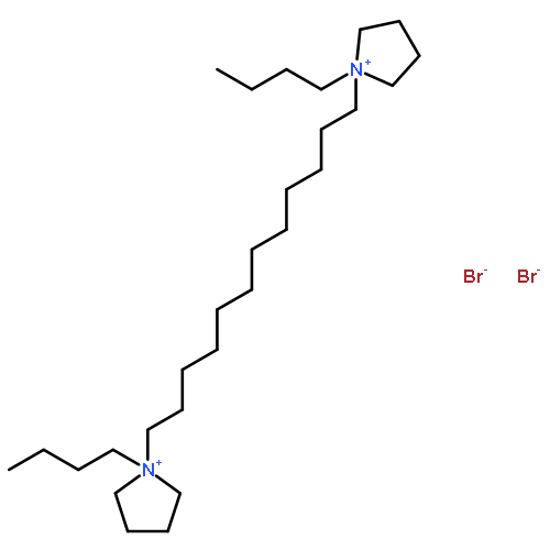 PYRROLIDINIUM, 1,1'-(1,12-DODECANEDIYL)BIS[1-BUTYL-, DIBROMIDE