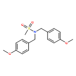 Methanesulfonamide, N,N-bis[(4-methoxyphenyl)methyl]-