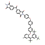 Poly[(1,3-dihydro-1,3-dioxo-2H-isoindole-2,5-diyl)carbonyl(1,3-dihydro-
1,3-dioxo-2H-isoindole-5,2-diyl)-1,4-phenyleneoxy-1,4-phenylene[1-[3,5
-bis(trifluoromethyl)phenyl]-2,2,2-trifluoroethylidene]-1,4-phenyleneoxy-1
,4-phenylene]