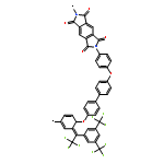 POLY[(5,7-DIHYDRO-1,3,5,7-TETRAOXOBENZO[1,2-C:4,5-C']DIPYRROLE-2,6(1H,3H)-DIYL)-1,4-PHENYLENEOXY-1,4-PHENYLENE[1-[3,5-BIS(TRIFLUOROMETHYL)PHENYL]-2,2,2-TRIFLUOROETHYLIDENE]-1,4-PHENYLENEOXY-1,4-PHENYLENE]