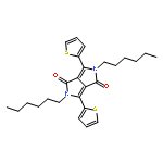 2,5-Dihexyl-3,6-di(thiophen-2-yl)pyrrolo[3,4-c]pyrrole-1,4(2H,5H)-dione