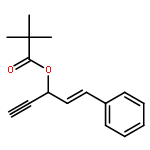 PROPANOIC ACID, 2,2-DIMETHYL-, (2E)-1-ETHYNYL-3-PHENYL-2-PROPENYL ESTER