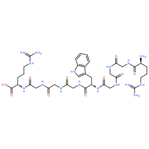 L-ARGININE, L-ARGINYLGLYCYLGLYCYLGLYCYL-L-TRYPTOPHYLGLYCYLGLYCYLGLYCYL-