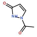 3H-Pyrazol-3-one, 1-acetyl-1,2-dihydro-