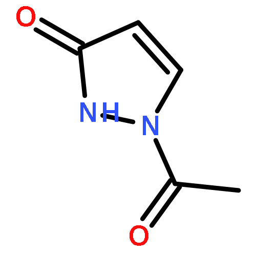 3H-Pyrazol-3-one, 1-acetyl-1,2-dihydro-