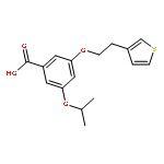 Benzoic acid, 3-(1-methylethoxy)-5-[2-(3-thienyl)ethoxy]-