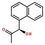 2-Propanone, 1-hydroxy-1-(1-naphthalenyl)-, (1R)-