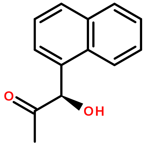 2-Propanone, 1-hydroxy-1-(1-naphthalenyl)-, (1R)-