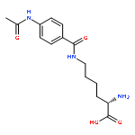 L-LYSINE, N6-[4-(ACETYLAMINO)BENZOYL]-