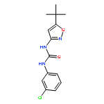 1-(5-(tert-Butyl)isoxazol-3-yl)-3-(3-chlorophenyl)urea