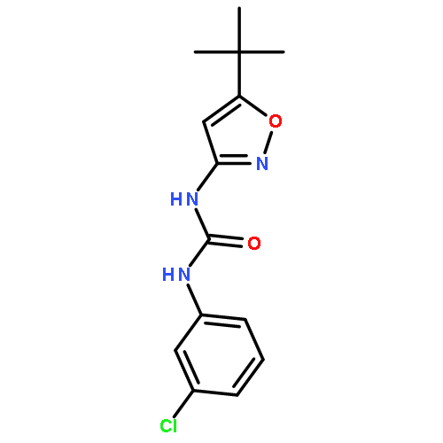 1-(5-(tert-Butyl)isoxazol-3-yl)-3-(3-chlorophenyl)urea