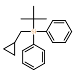 SILANE, (CYCLOPROPYLMETHYL)(1,1-DIMETHYLETHYL)DIPHENYL-