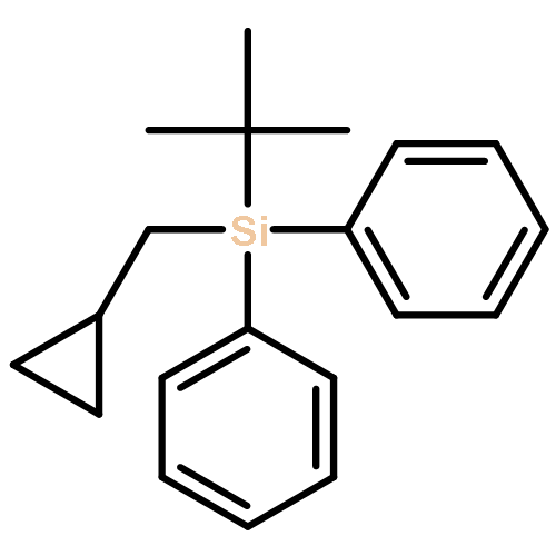 SILANE, (CYCLOPROPYLMETHYL)(1,1-DIMETHYLETHYL)DIPHENYL-