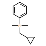 Silane, (cyclopropylmethyl)dimethylphenyl-